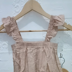 RUFFLES TERNO FOR WOMEN/FREESIZE/ FIT SMALL TO LARGE (PURE CHALLIS PABRIC)
