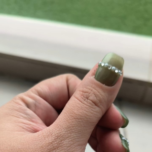 (FREE TOOLKIT) 10 PCS PRESS ON NAILS. HANDMADE NAILS SIZE M