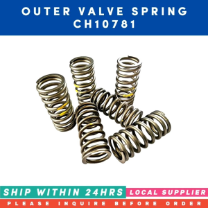 CH10781 OUTER VALVE SPRING [6PCS/SET] [LOCAL STOCK. READY TO SHIP WITHIN 24HRS.] PERKINS/FG-WILSON ENGINE 2806 EQUIVALENT: CH12798 934-811 10000-52393 CH11487
