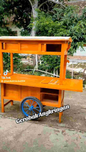 Gerobak Angkringan Plus Roda