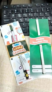 Estudio | Event Pen Sleeves with OPP Plastic for Giveaways