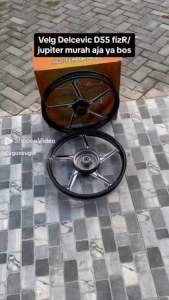 Velg Pelek Racing Delkevic D55: Pilihan Terbaik untuk Yamaha FIZR & Jupiter Lama