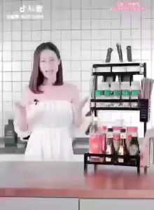 Stainless steel lacquered kitchen shelves 不锈钢烤漆厨房置物架(全套款)