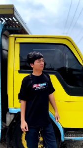 Kaos Driver Muda Katun & Kaos Kata Kata Viral
