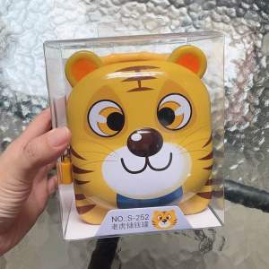 Celengan Koin Coin Box Import Tiger Imut S-252