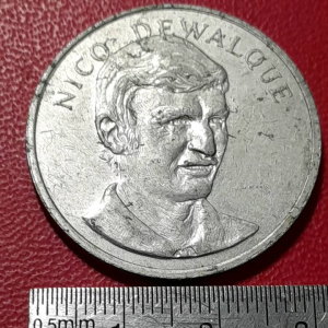 Koleksi koin kuno Cenderamata  Nico de walque Aluminium  32 mm BEKAS