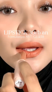 Hanasui Mattedorable Lipstick - Anti Geser Formula Smudgeproof Transferproof Long Lasting Tahan Lama Melembabkan Hidrasi Optimal