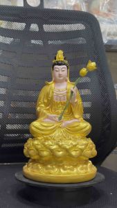 Tượng bồ tát Thế Chí 30cm Màu trắng