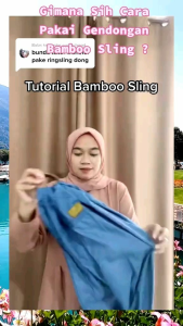 Bamboo Ring Sling Cuddle Me Gendongan Bayi