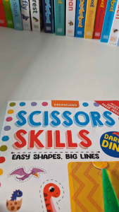 Scissors Skills - Easy Shapes Big lines Best for beginner - FREE Scissors