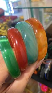 Vòng tay đá mắt mèo ni 47-48 cho cổ tay siêu nhỏ xinh xinh lấp lánh ánh chiếu đẹp bản hẹ 1cm