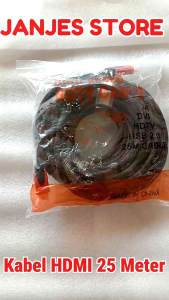Kabel HDMI 25Meter Jaring Versi 1.4 Gold Plate Kabel hdtv 25 meter