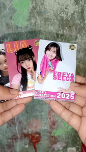 Photocard JKT48 Hologram Lulu Jesslyn Fritzy Delynn Raisha Freya Christy - 25 Pcs