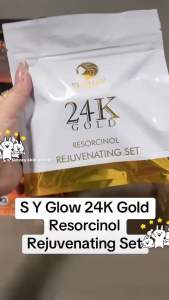 SY GLOW 24K Gold Resorcinol Rejuvenating Set - 24K Gold Resorcinol Rejuvenating Set - Bathroom Spa