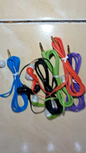 Headset Earphones Handsfree Musik Warna Stereo Super Bass AH023