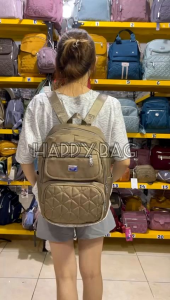 TAS RANSEL/BACKPACK CHIBAO KANVAS BORDIR 6Ruang CB0814-22