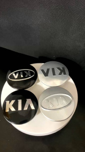 Logo chụp mâm ốp lazang bánh xe Kia Morning Picanto Cerato Rio Carens Sorento Sedona Rondo K3- Đường kính: 58mm
