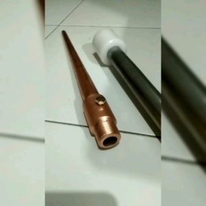 Paket Lengkap Penangkal Anti Petir Untuk Rumah Tombak Spitzen 3/4 inch TB 32cm Anti Petir