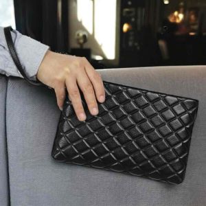 Men & Women Genuine Leather Clutch Bag: Quality AB-801