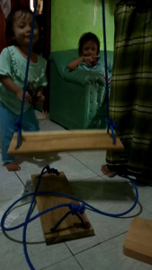 wooden swing kit ayunan teras rumah kayu jati asli pilihan estetik