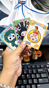 Set 5 túi thẻ bài giấy bé ba mix ngẫu nhiên