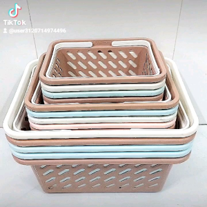 Rổ 2 quai xách đựng đồ phòng tắm - Đựng mỹ phẩm nhựa Đại Triển