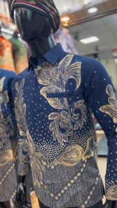 Baju Batik Tunik | Batik Couple Modern | Batik Sarimbit| bahan Katun Solo Lapisan Full Furing Trikod