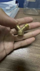 KHỚP NỐI CHỮ Y 2 ĐẦU REN NGOÀI 14mm - sử dụng cho bình xịt máy nén cao áp