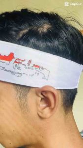 IKET KEPALA MERAH PUTIH BUAT UPACAR 17 AGUSTUSAN.UNTUK ANAK2 DAN DEWASA BISA