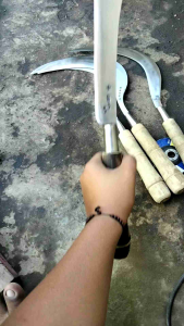 alat pemotong ranting bambu dll asli baja per Madura