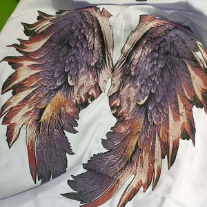 KAOS ANAK SAYAP ANGEL SPESIAL PUTIH WHITE KAOS ANAK JUNIOR TANGGUNG