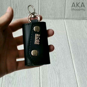 [HC BOS12] Elegan Mini Dompet STNK Gantungan Kunci Mobil Motor