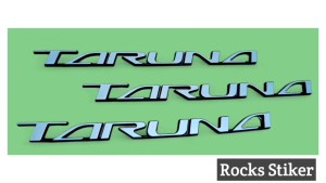 Emblem Logo Timbul Tulisan TARUNA untuk Mobil Daihatsu