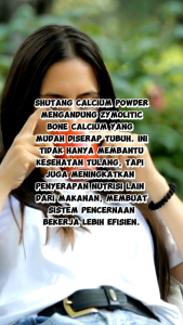 OBAT CHINA DIABETES - Susu Labu Diabetes SHUTANG CALSIUM POWDER Fitofarmaka Fitofarmasi - Susu untuk Mengobati Diabetes