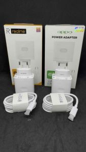 Charger Oppo Realme 45W 4.1A 1 Set Adaptor Cable Type C Super VOOC Fast Charging 45Watt VOOC