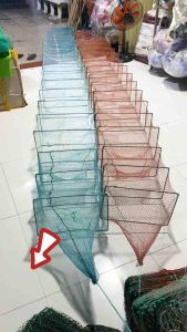 Lú dây bát quái dài 5m lú 18 khung 30 x 50cm Bắt Tôm Fising Bắt Cá