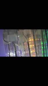 ไฟดาวตกพลังงานแสงอาทิตย์ LED 75cm ไฟวิ่ง กันน้ำ ต่อกันได้ ตกแต่งตามเทศกาล