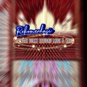 SAJADAH MIDI SPIEGEL BELUDRU TIMBUL || SEJADAH SEDANG 52 x 105 Oleh oleh Haji/umroh