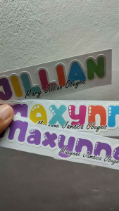 Personalized Name Stickers