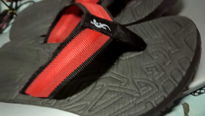 Sandugo Slipper for Men: Marikina Made Red & Blue Size 6-10