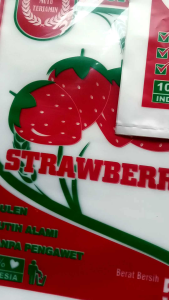 plastik beras 5 kg strawberry(100pcs)