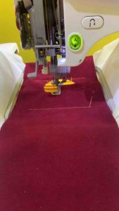 (SehariJadi) Selempang wisuda leher V bordir 2 lapis / Selempang kalung dua sisi #Sash E