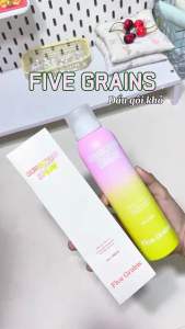 Combo 2 chai Xịt chống nắng Five Grains 160ml nâng tone Pro-Xylane SPF50+ PA++++ giúp bảo vệ da khỏi tia UV và ngăn ngừa lão hóa da