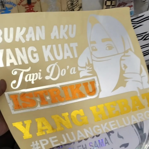 stikercuting stikermobil doa istri bahannyala stikernyala stikeobil terbaik kaca samping