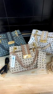 Jiman Bag Tas Nita pernik tali Rante kombinasi