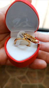 Cincin Couple Import & Cincin Gold Pasangan Original Titanium