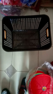 Keranjang hitam pajero/ keranjang serbaguna baju kotor/ keranjang laundry / keranjang pajero JUMBO