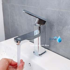 Vòi Rửa Mặt Vòi Lavabo Nóng Lạnh RN4004 Nước Mạnh Hàng Nhập Khẩu