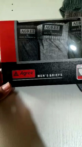CELANA DALAM I BOX ISI 3 PRIA AGREE ART 2 -8886 CELANA BRIEF PRIA SIZE M L XL XXL - JAWAHIRAH COLLECTION