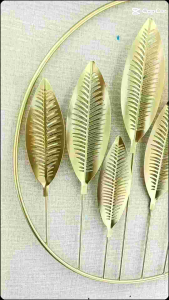 Hiasan Dinding A101 - UK 60CM x 60CM - Bahan Metalglass